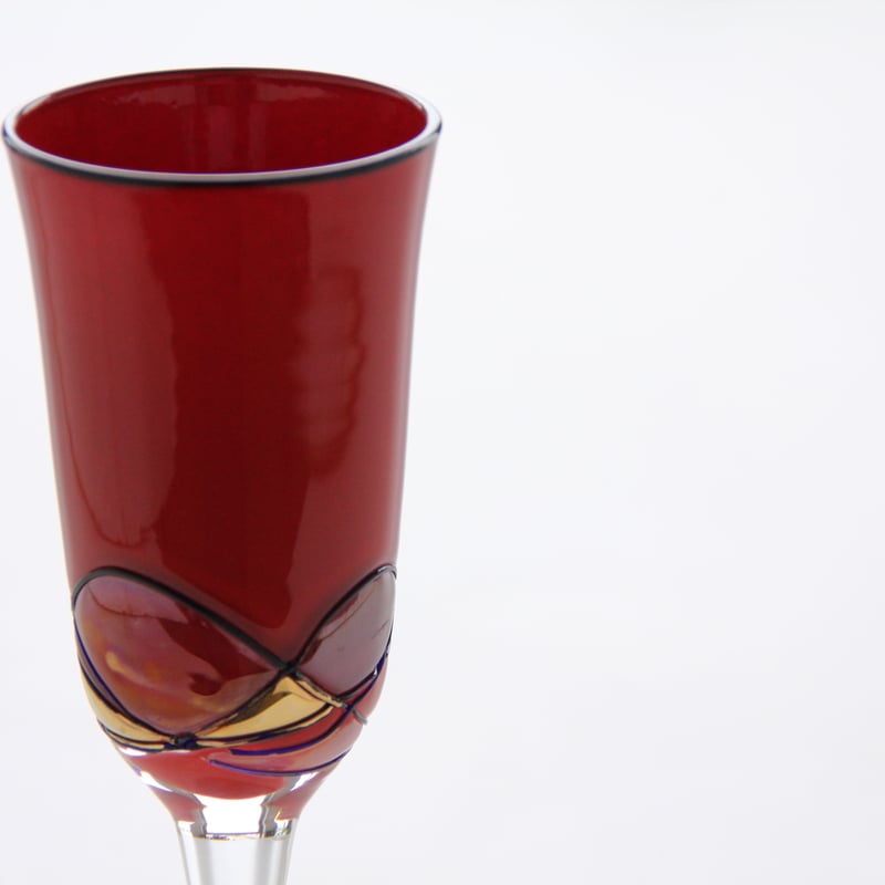 ワイングラス(エストレモフルート)1個 | 【会津漆器・会津塗り ワイングラス(エストレモフルート)1個 | 【会津漆器・会津塗り