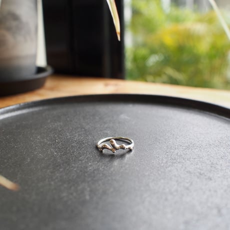 Ametsubu Ring /Rp1/silver/5号