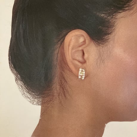 parfum ミント　18Kサージカルステンレスピアス