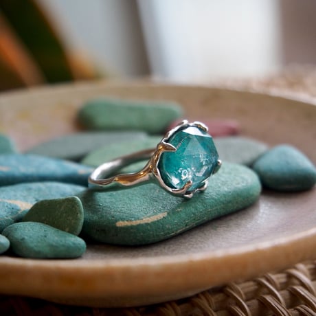 Minamo Ring / silver / 15号