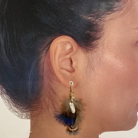 Feather ピアス