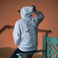Hoodie  MALASADA GIRL  アッシュ