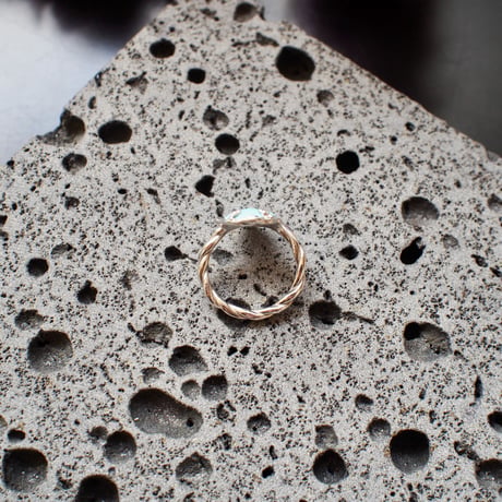 Minamo Ring / silver / 14号