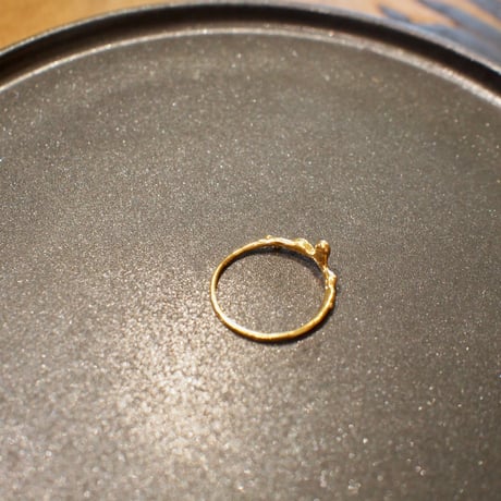 Ametsubu Ring / Rp2 / gold/ 17号