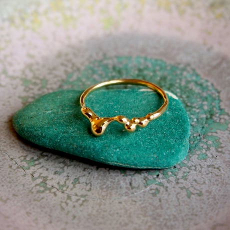 Ametsubu Ring / Rp2 / gold/ 13号