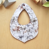 baby bib ブラウン