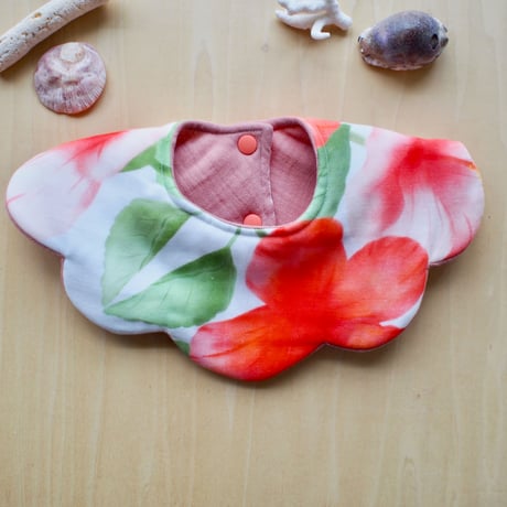 flower bib　ハイビスカス