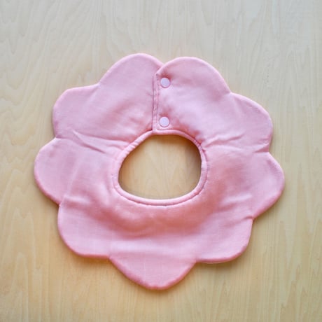 flower bib  ピンク