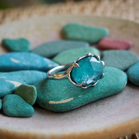 Minamo Ring / silver / 15号
