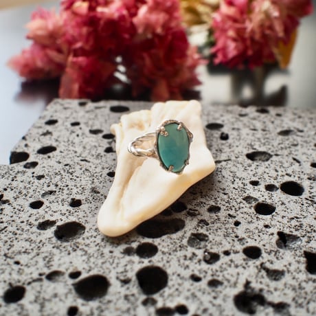 Minamo Ring / silver / 14号