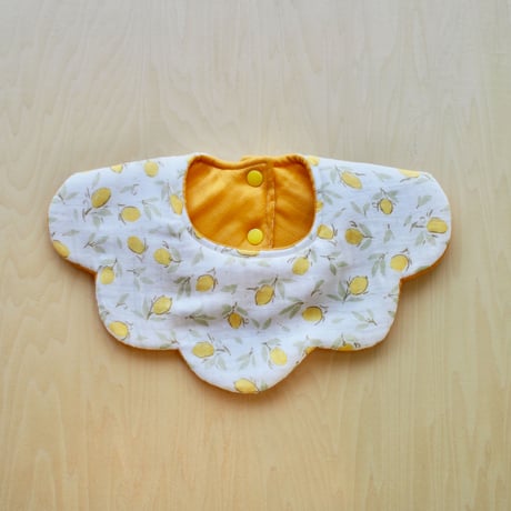 flower bib  レモン