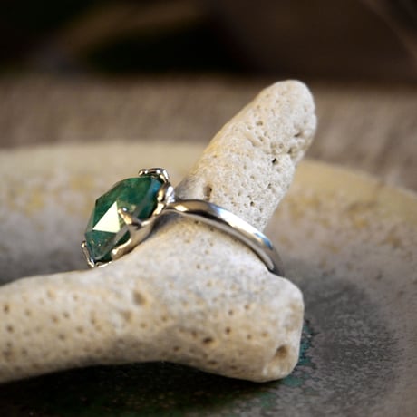 Minamo Ring / silver / 15号