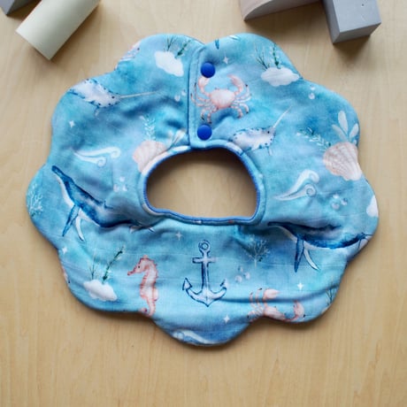 flower bib 海