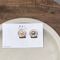 ヴィンテージスワロフスキーのイヤリング