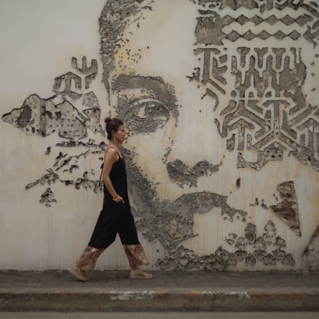 シースルーボトムオールインワン
