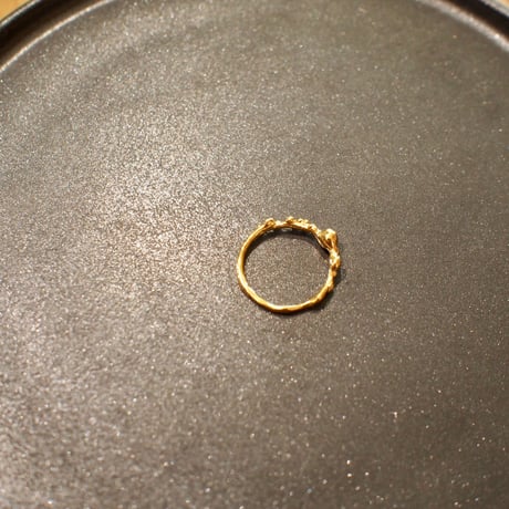 Ametsubu Ring / Rp2 / gold/ 10号