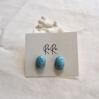 スカイブルー　ピアス