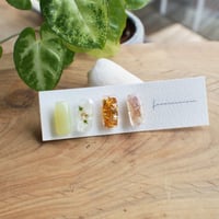 parfum グリーン 18Ｋサージカルステンレスピアス