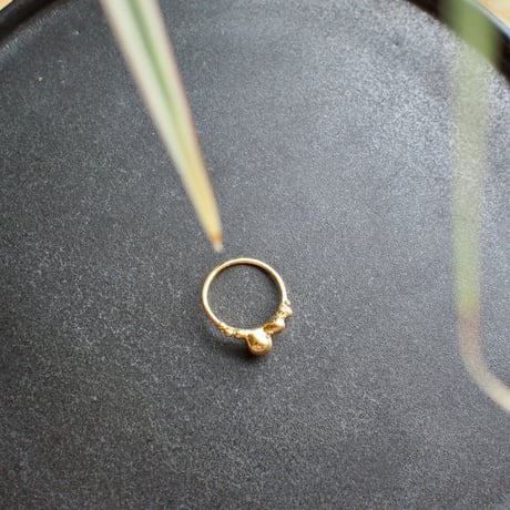 Ametsubu Ring / Rp2 / gold/ 5号