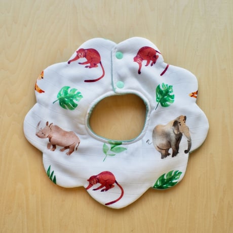 flower bib  animal