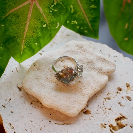 Minamo Ring / Rg259 / silver / 14号