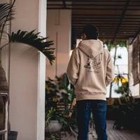 Hoodie  MALASADA GIRL  サンドベージュ