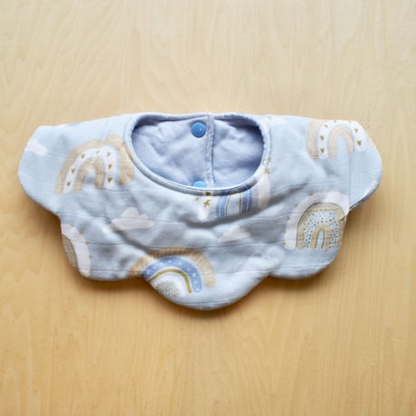 flower bib　レインボー