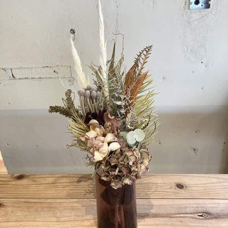 紫陽花のドライフラワー