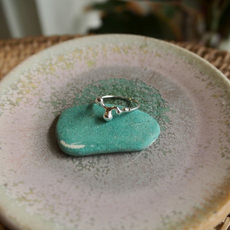 Ametsubu Ring /Rp1/silver/9号