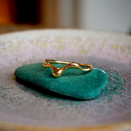 Ametsubu Ring / Rp2 / gold/ 12号