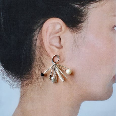 天然石のピアス