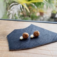 ミニピアス　パール