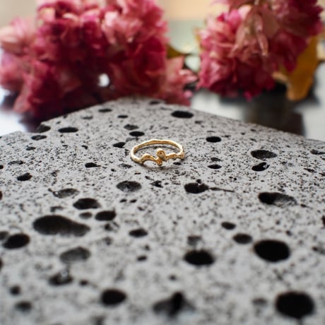 Ametsubu Ring / Rp2 / gold/ 5号