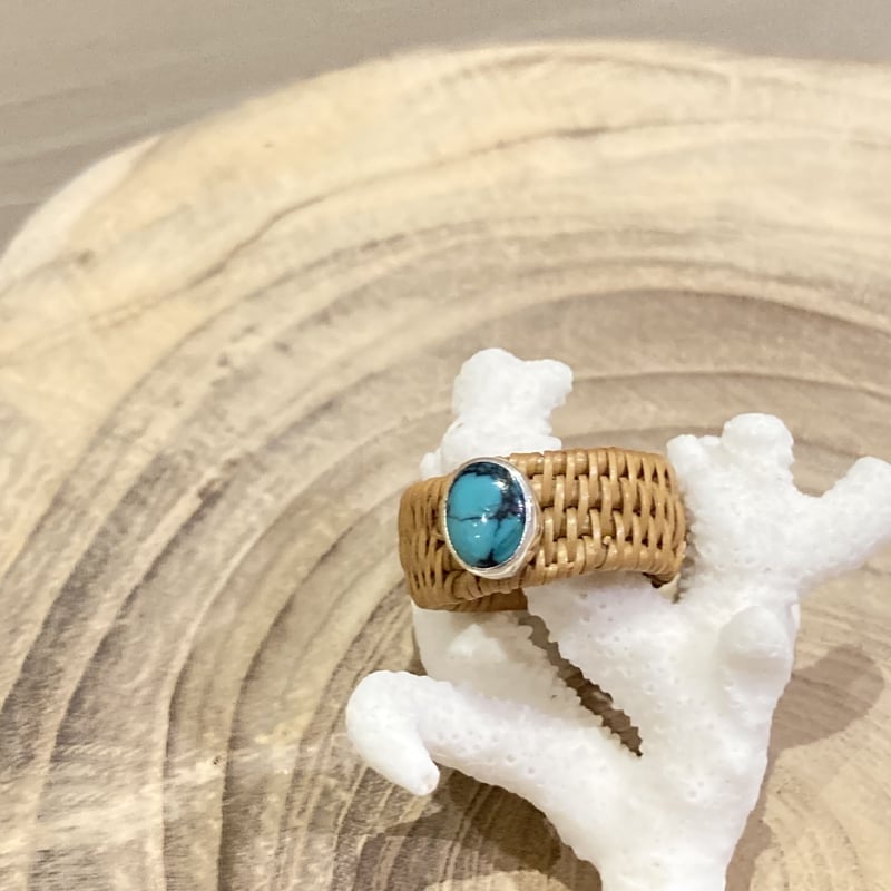 NAVAJO ナバホ インディアンジュエリー シルバー ターコイズ リング