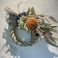 2WAYしめ縄リース | Coral days