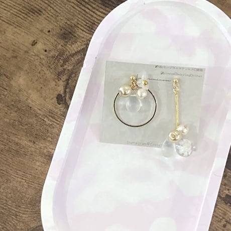 chouette 18K サージカルステンレスピアス