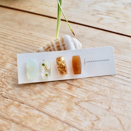 parfum ミント 18Ｋサージカルステンレスピアス