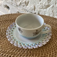 Sunset ハイビスカス　カップ&ソーサー