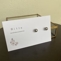 14KGF　ピアス　 コットンパール