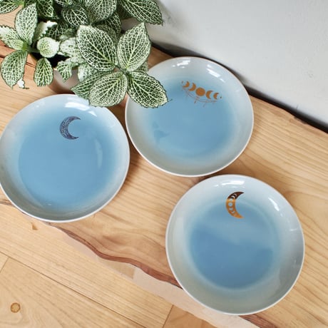 Sky MOON　丸皿