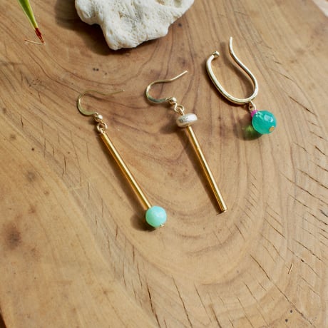 ピアス・イヤカフset