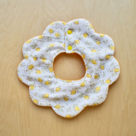 flower bib  レモン