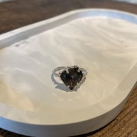 Minamo Ring(ミナモリング)/TypeRg572 シルバー/スモーキークォーツ13号