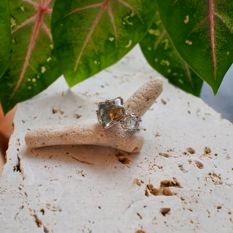 Minamo Ring / Rg259 / silver / 14号