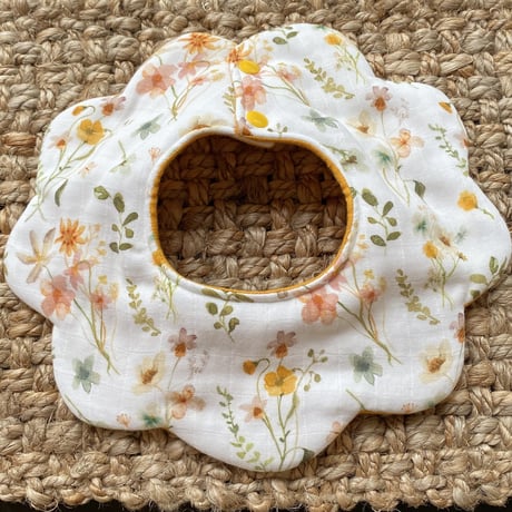 flower bib yellow
