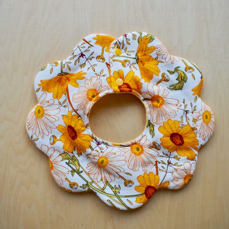 flower bib イエロー