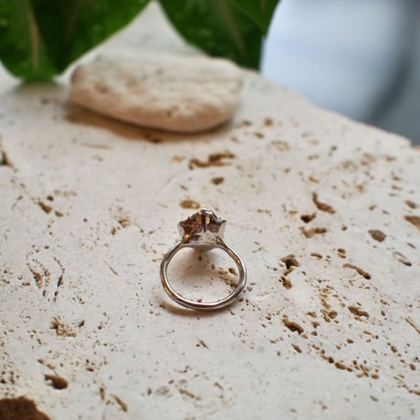 Minamo Ring / Rg907 / silver / 12号