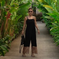 シースルーボトムオールインワン