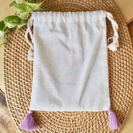 刺繍巾着（マーメイド）