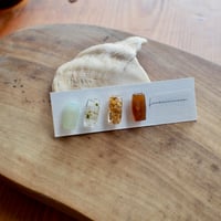parfum　ミント　18kサージカルステンレスピアス